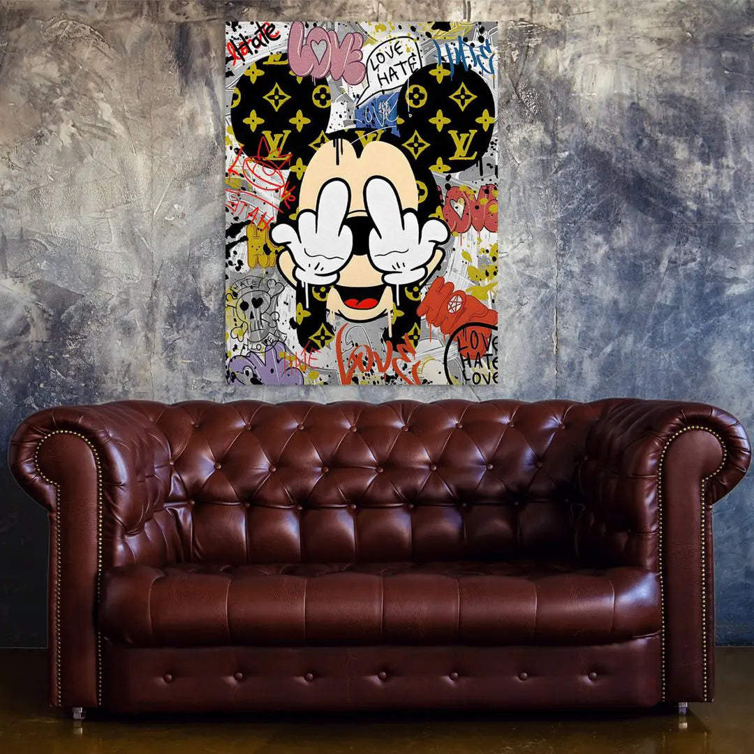 LV Mickey | Poster