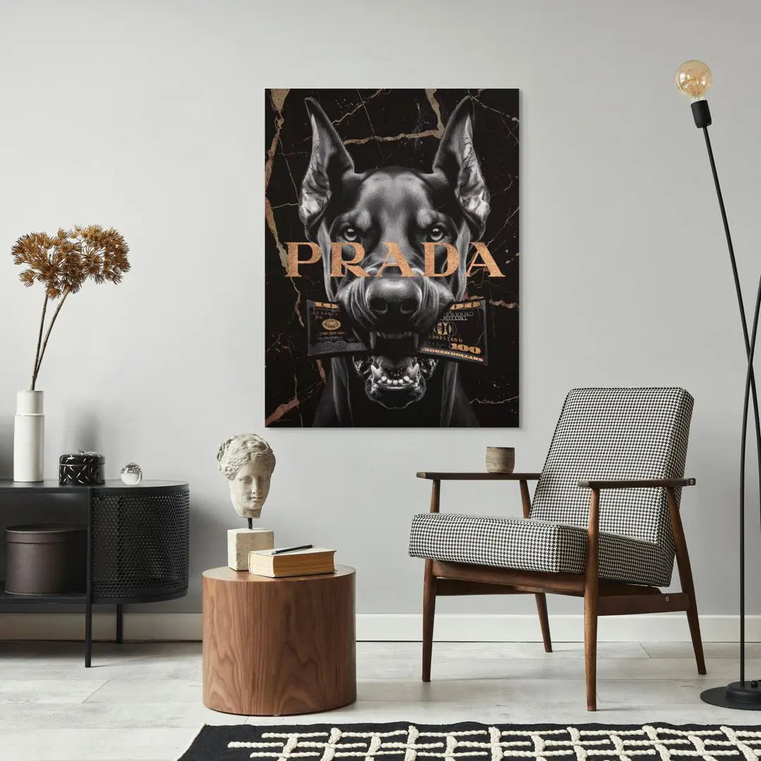 Luxury Doberman | Obraz