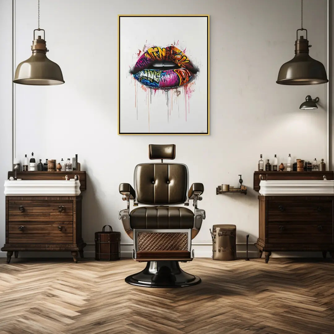 Graffiti Lips | Painting