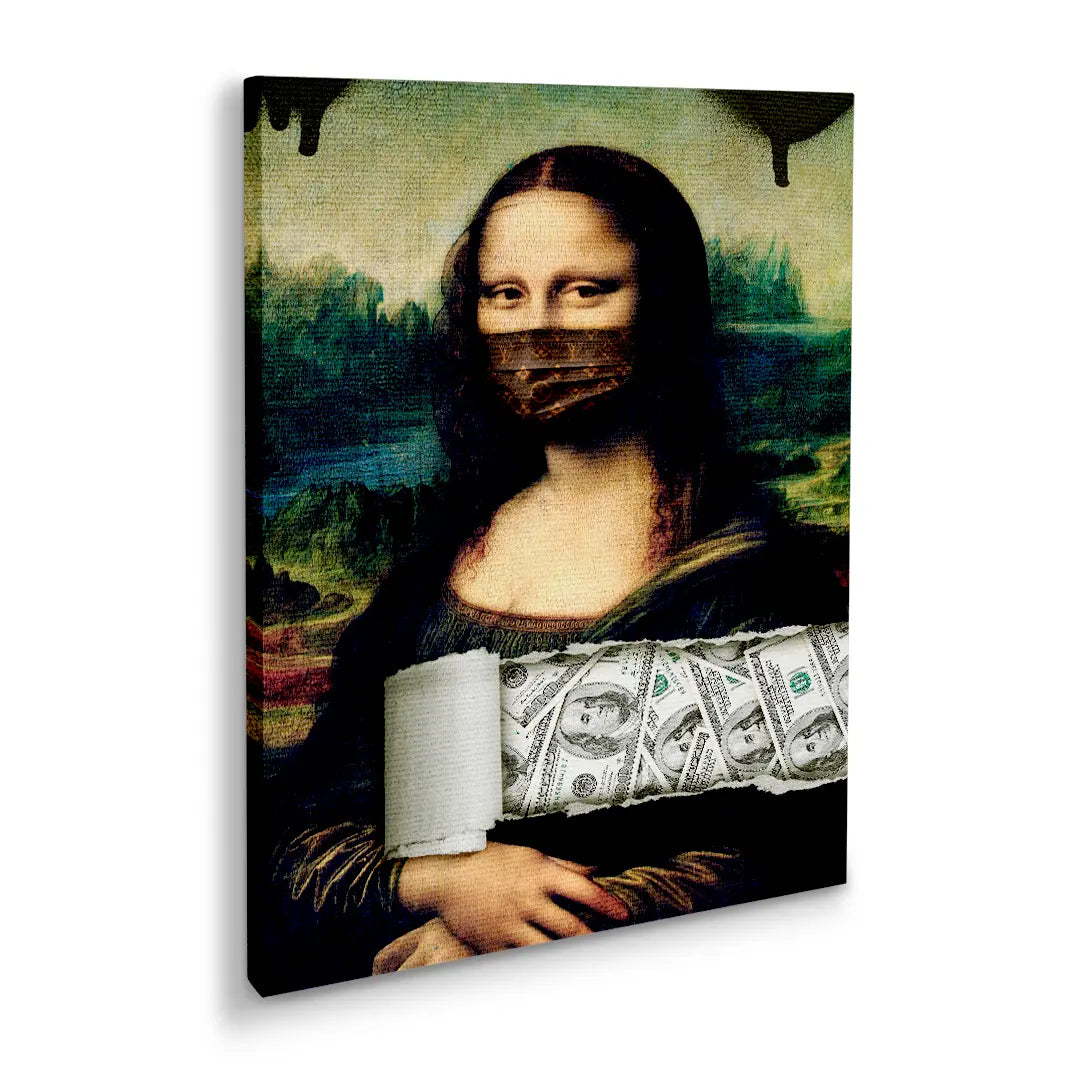 Dollar Lisa | Obraz