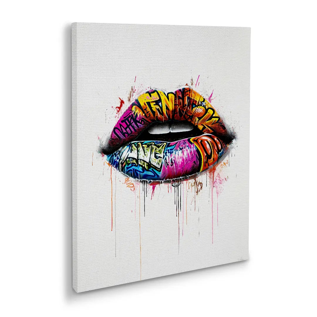 Graffiti Lips | Painting