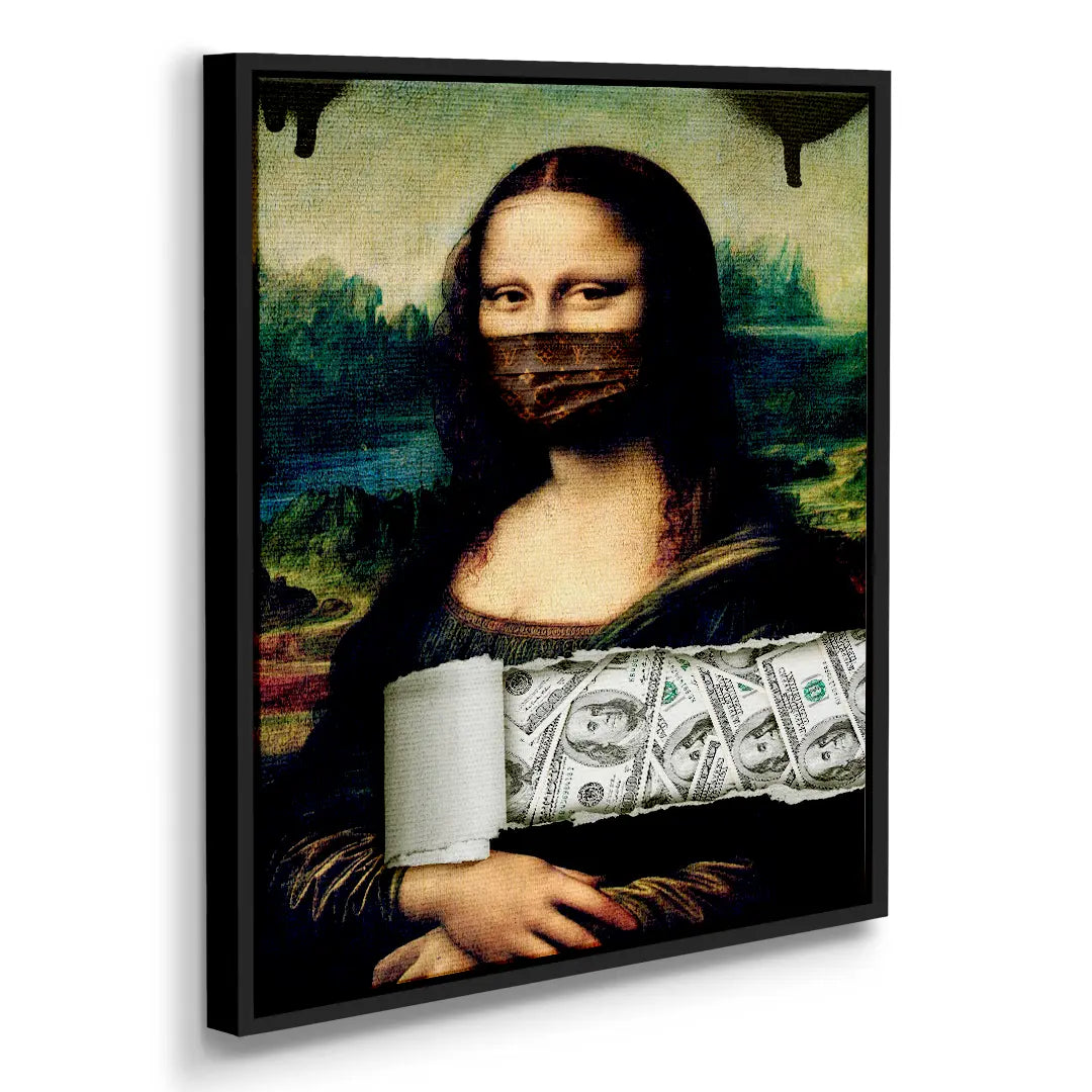Dollar Lisa | Obraz