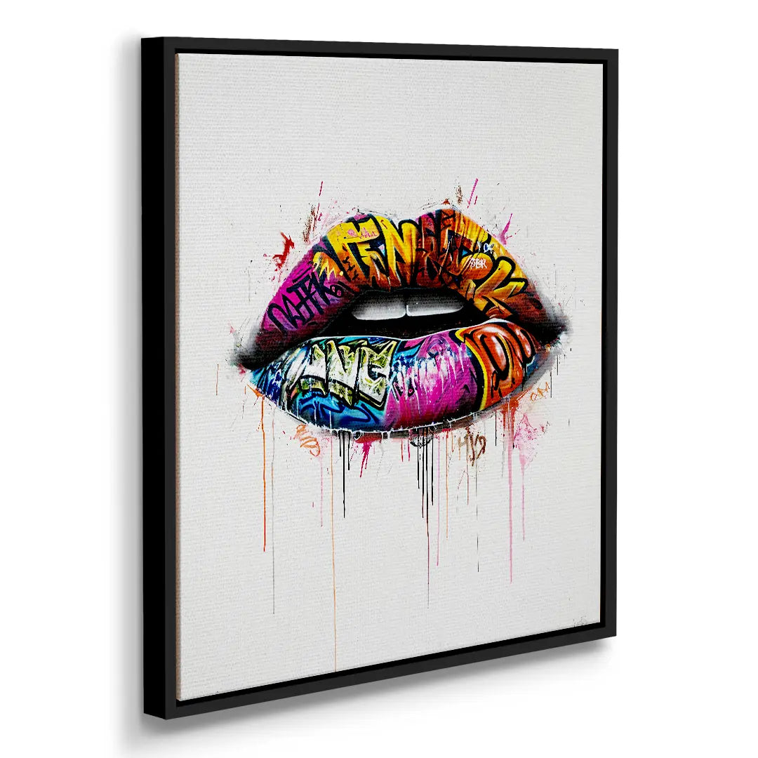 Graffiti Lips | Painting