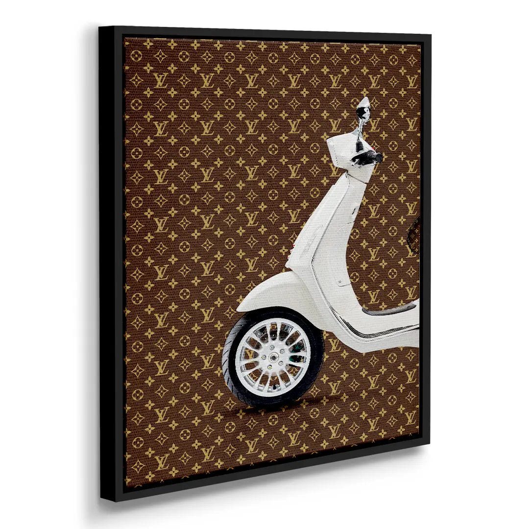 Vespa Louis Vuitton Przód | Obraz