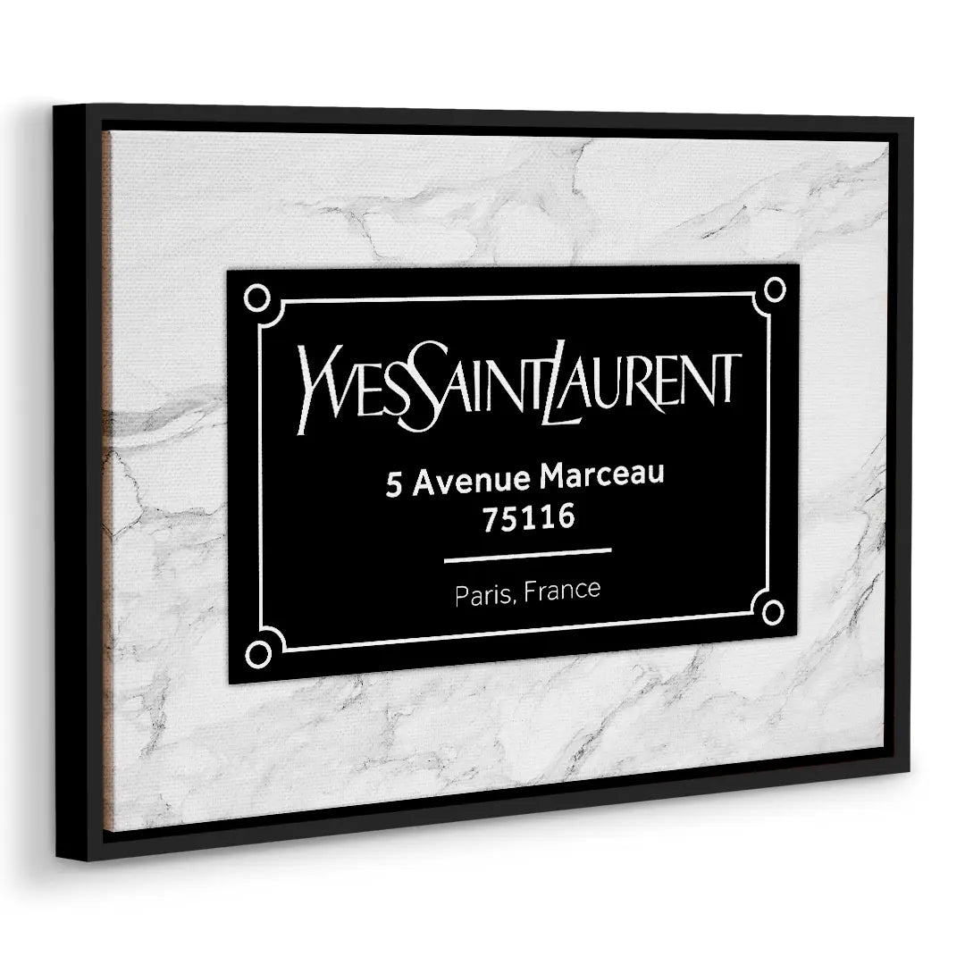 YSL Street Sign