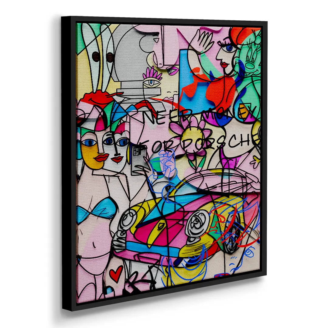 Need Money For Porsche | Obraz