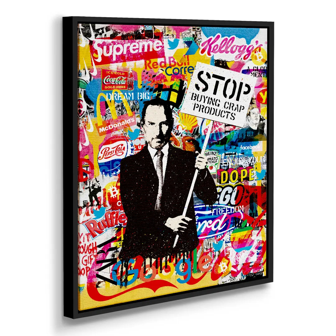 Steve Jobs: Stop Buying Crap Products | Obraz
