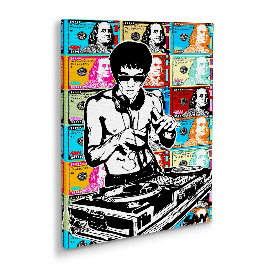 Bruce Lee DJ | Obraz