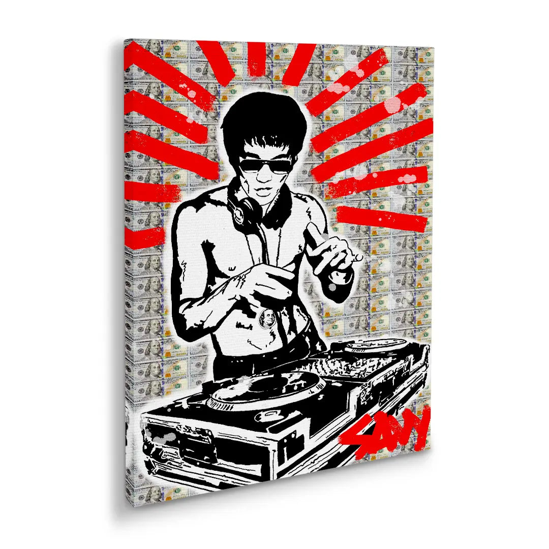 Bruce Lee DJ 2.0 | Canvas
