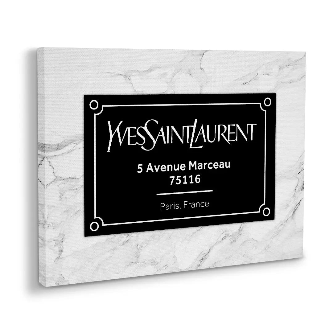 YSL Street Sign