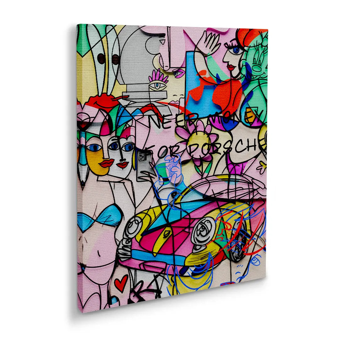 Need Money For Porsche | Obraz