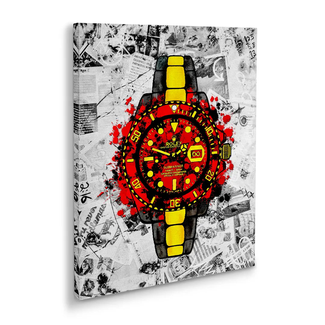 Submariner Czerwony | Obraz