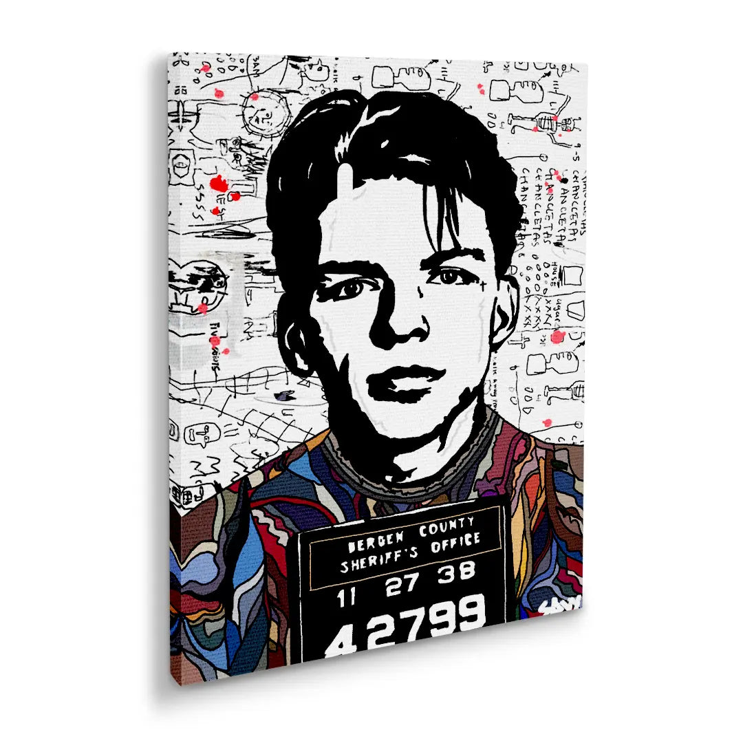 Sinatra Mugshot Coogi Sweater | Canvas