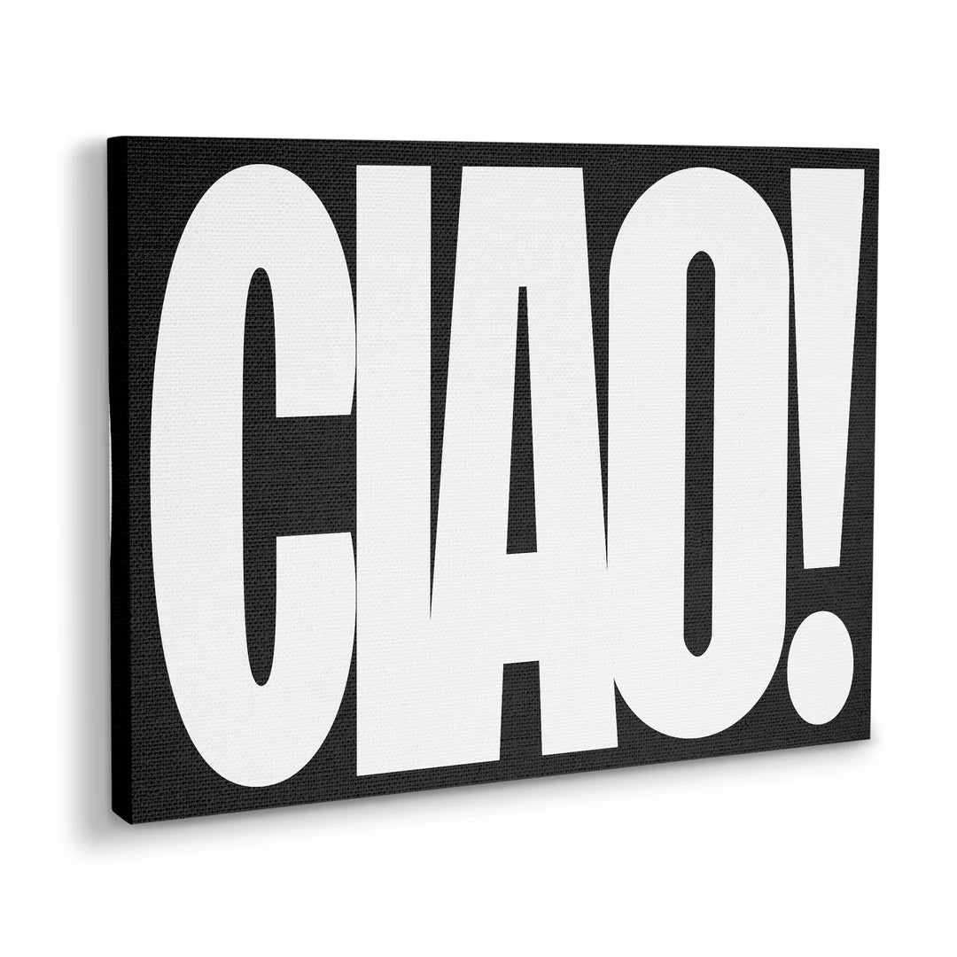 Ciao! | Obraz, pod kątem