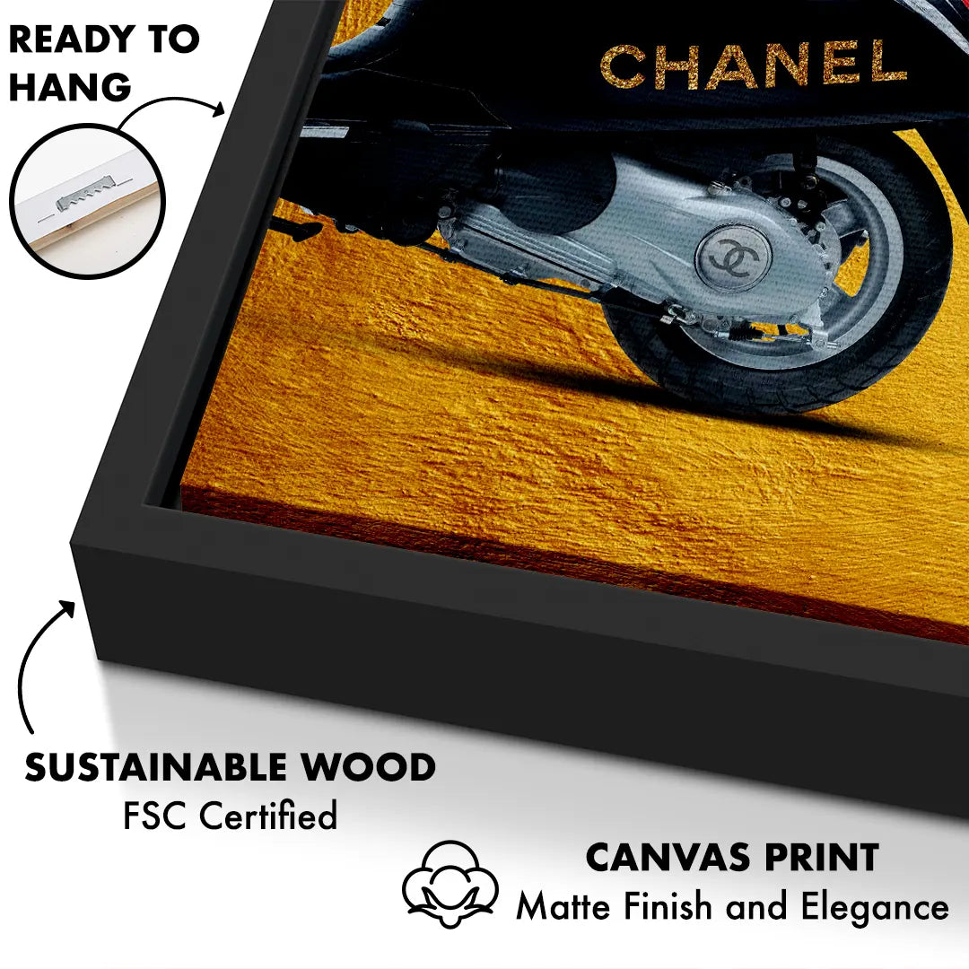 Vespa Chanel Back