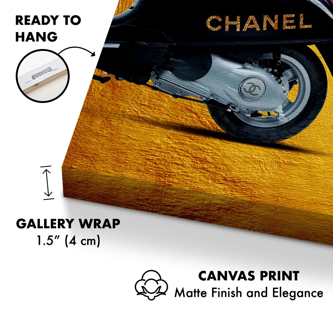 Vespa Chanel Back