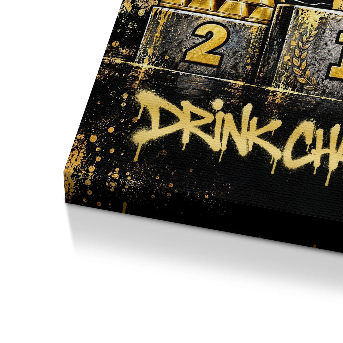 Save Water Drink Champagne | Obraz, zbliżenie