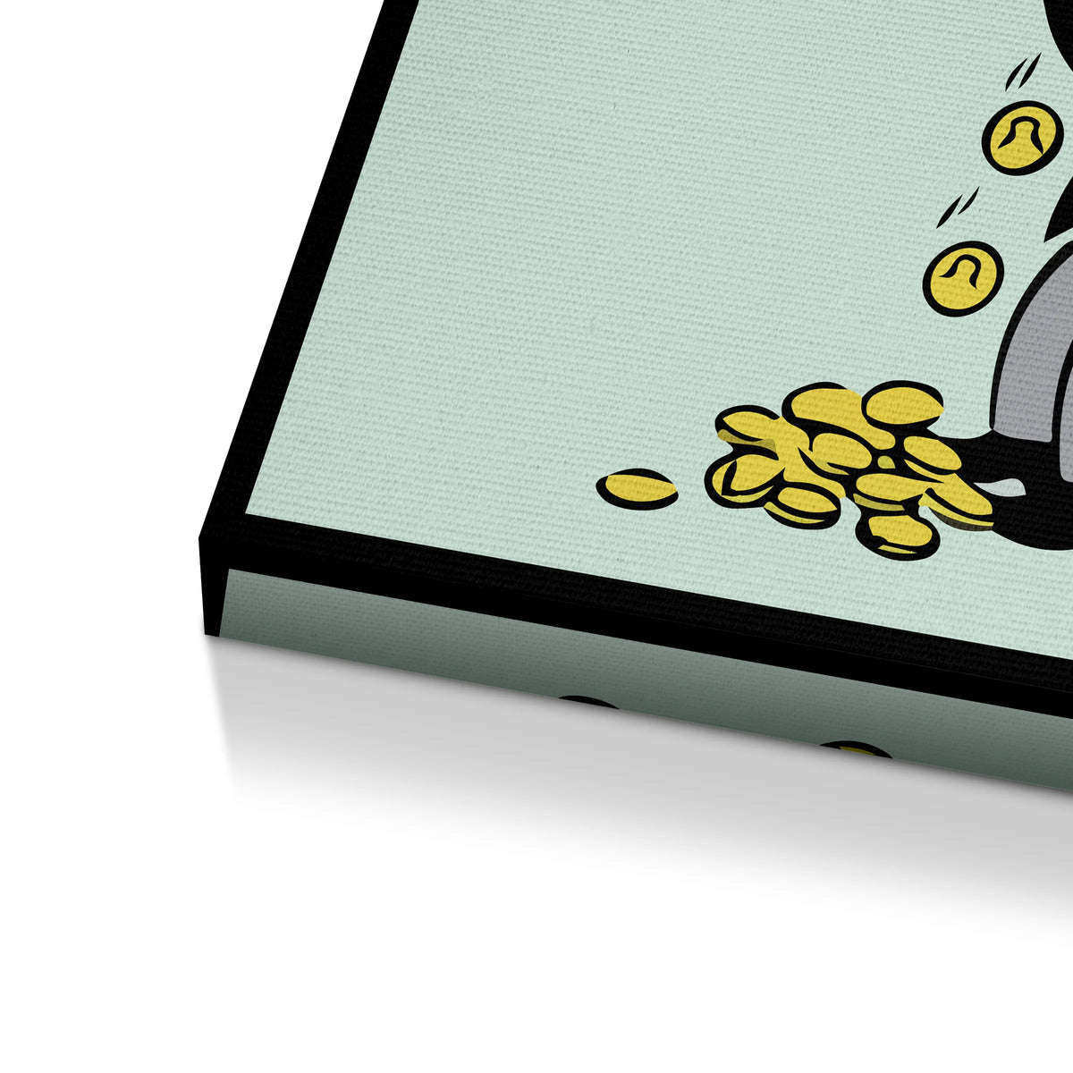 Monopoly You Can't Deposit Excuses | Obraz, zbliżenie