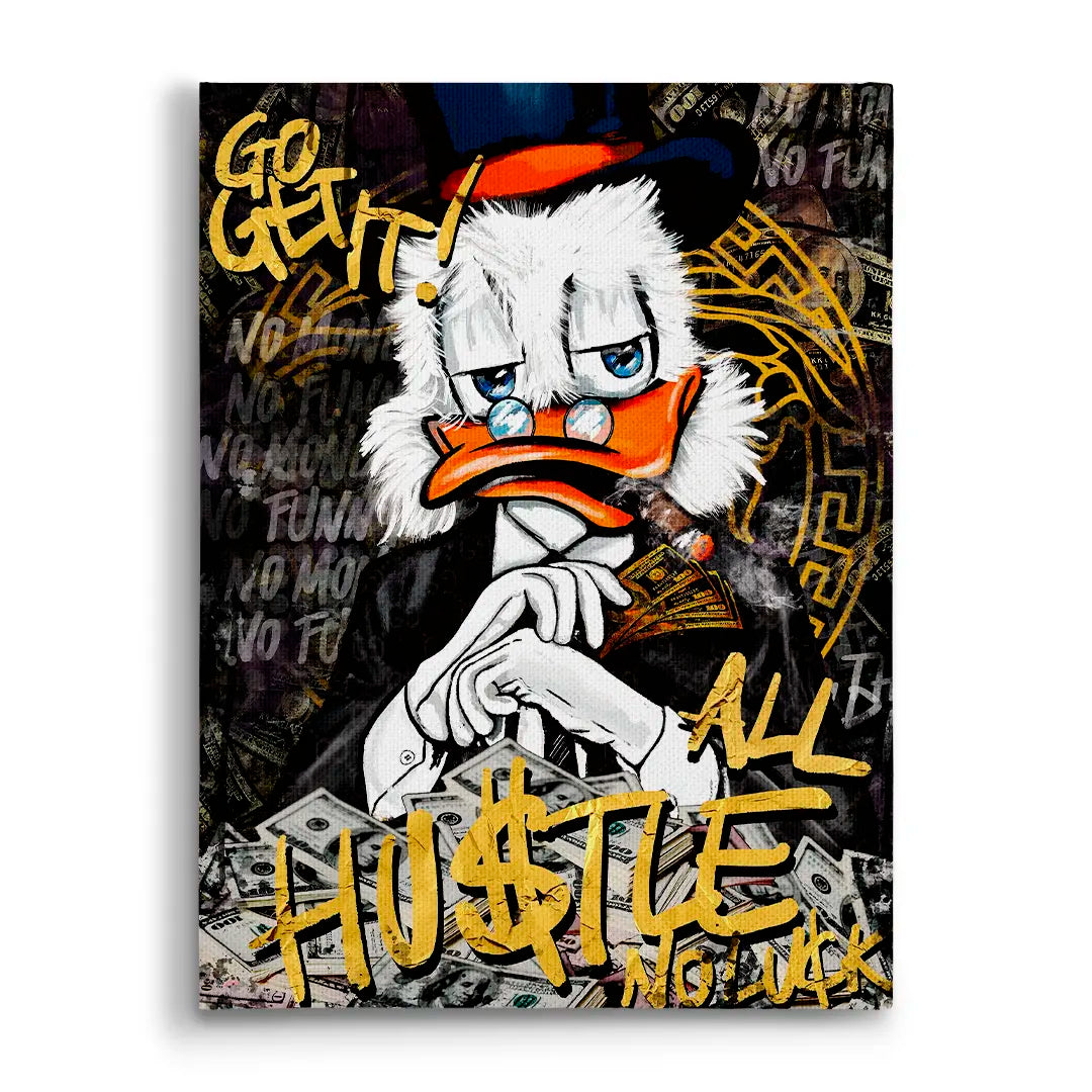 All Hustle Scrooge | Obraz