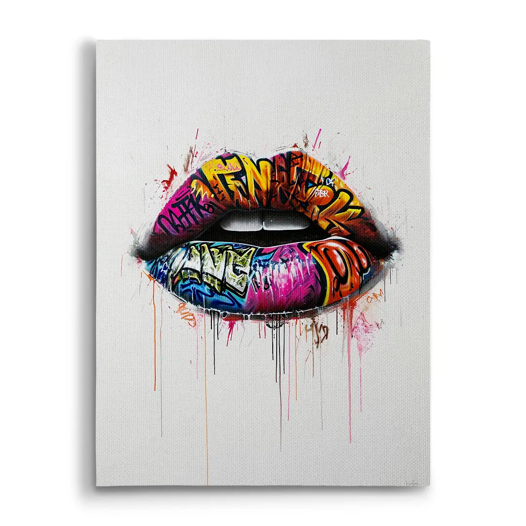 Graffiti Lips | Painting