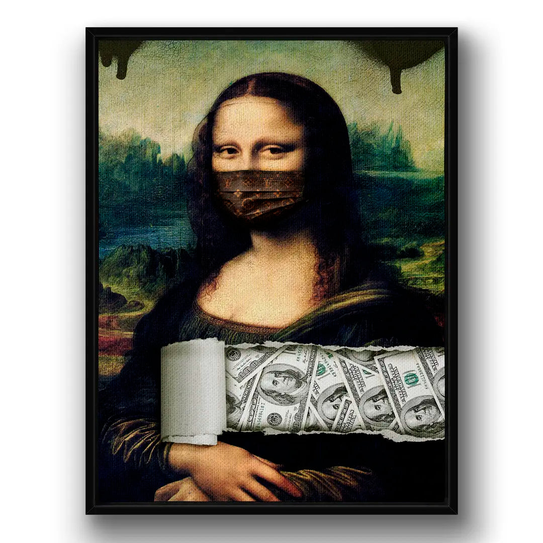 Dollar Lisa | Obraz