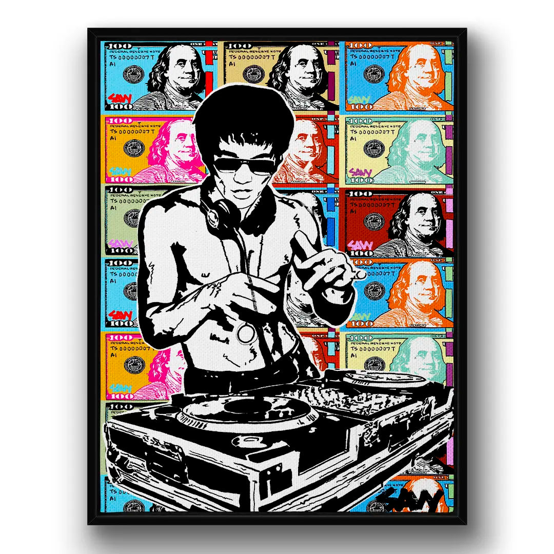Bruce Lee DJ | Obraz