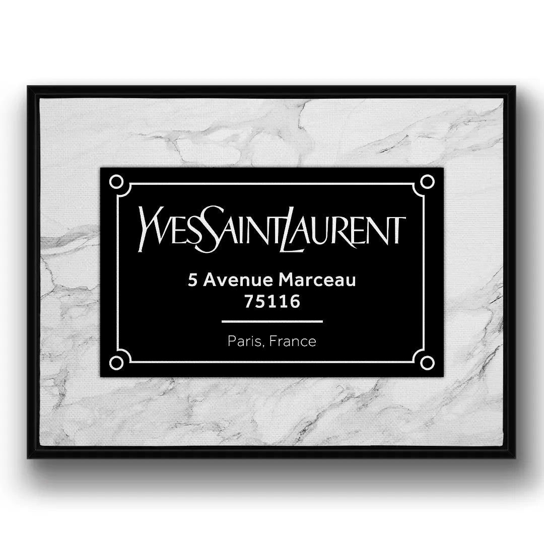 YSL Street Sign