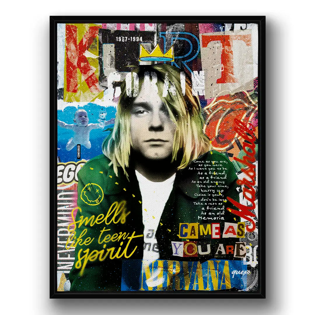 Kurt Cobain - Smells Like Teen Spirit | Obraz