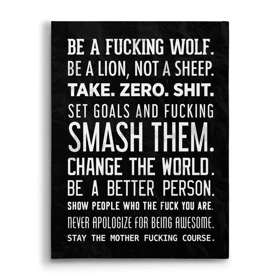 Be Wolf | Obraz