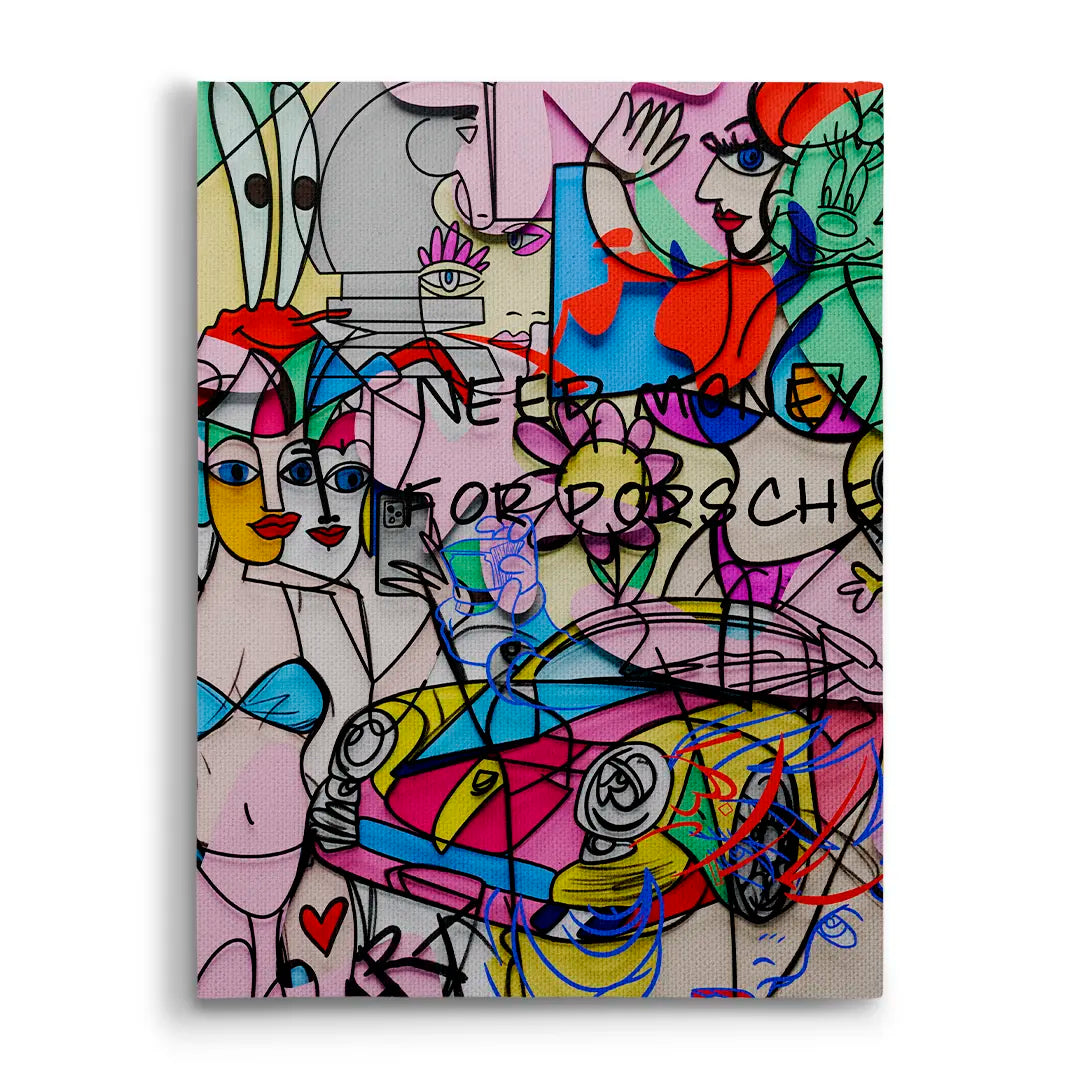 Need Money For Porsche | Obraz