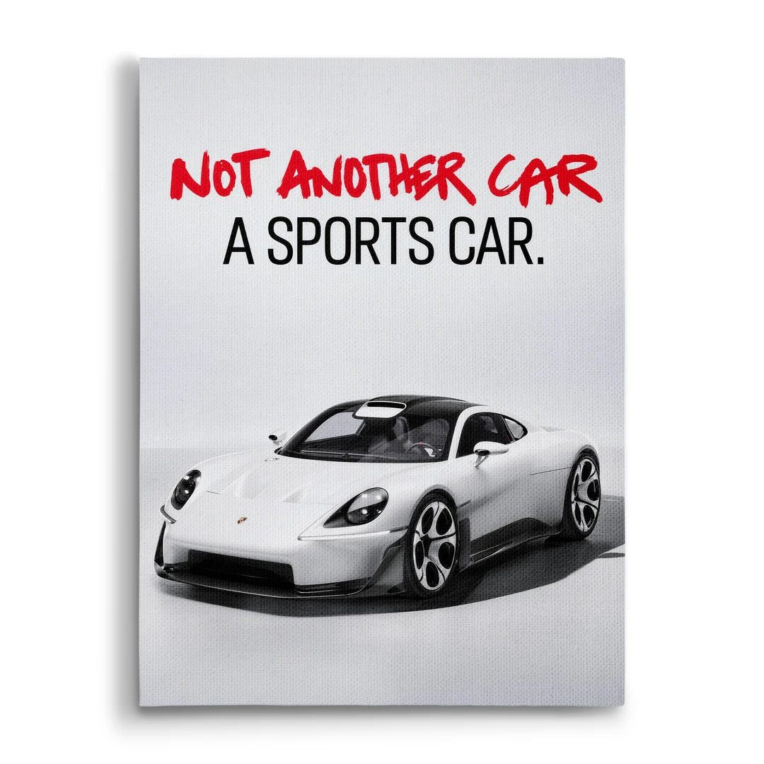 Porsche Not Another Car | Obraz, widok z przodu