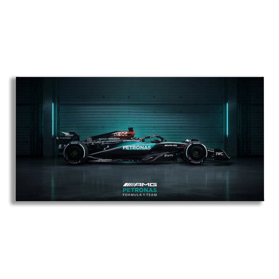 Mercedes F1 z Boku | Obraz, widok z przodu