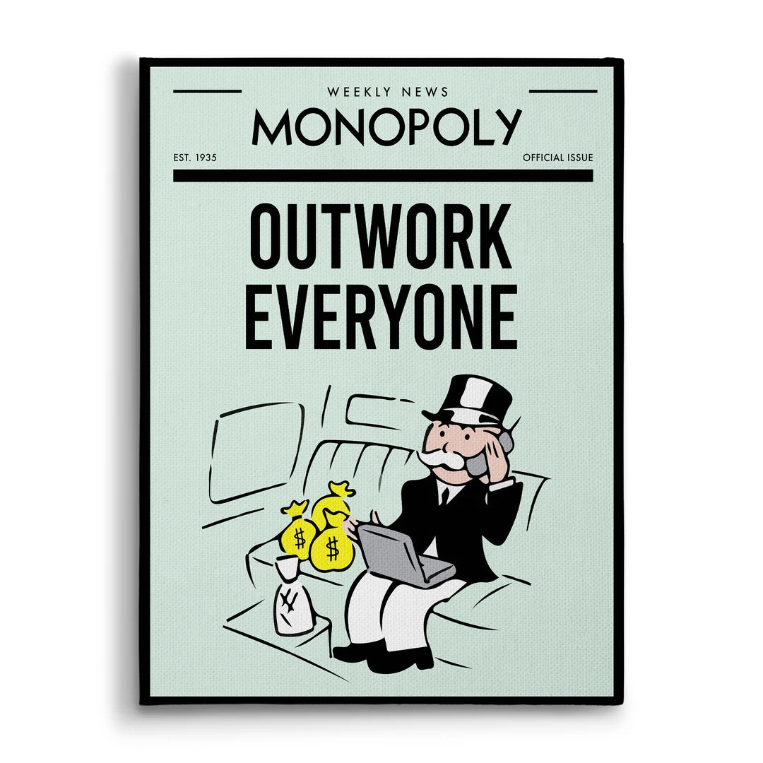 Monopoly Outwork Everyone | Obraz, widok z przodu