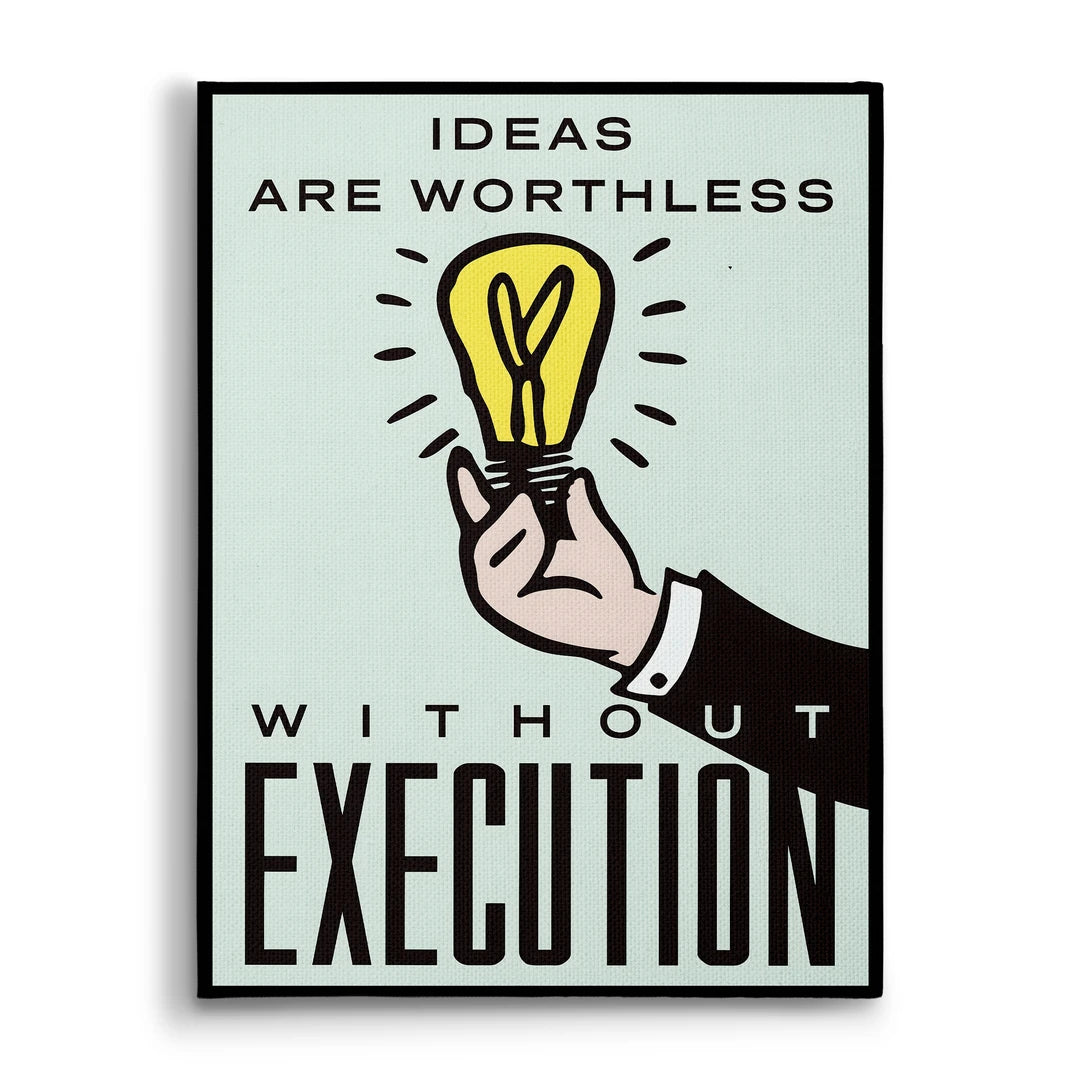Monopoly Ideas Are Worthless | Obraz, widok z przodu