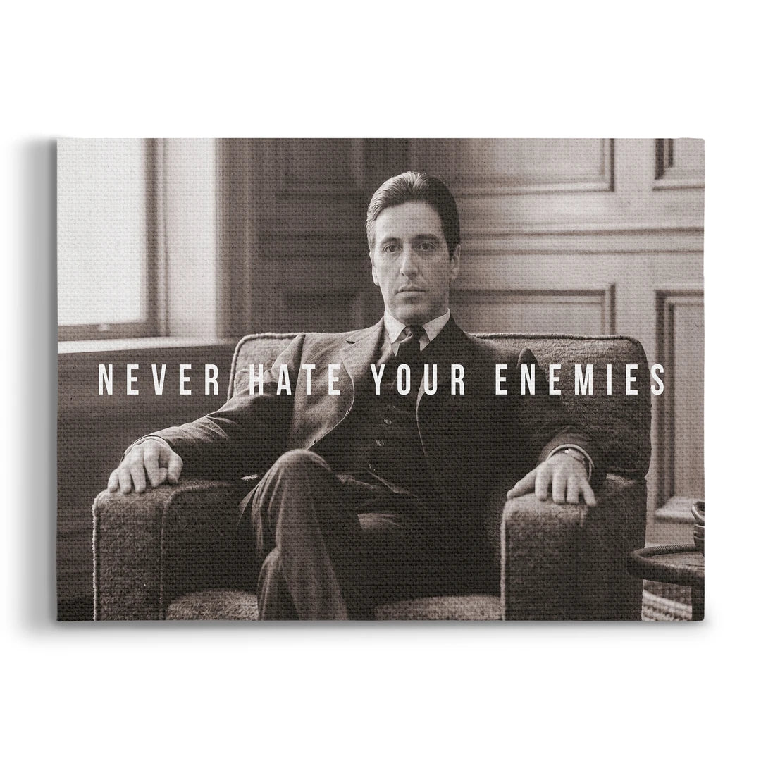Corleone Never Hate Your Enemies | Obraz, widok z przodu