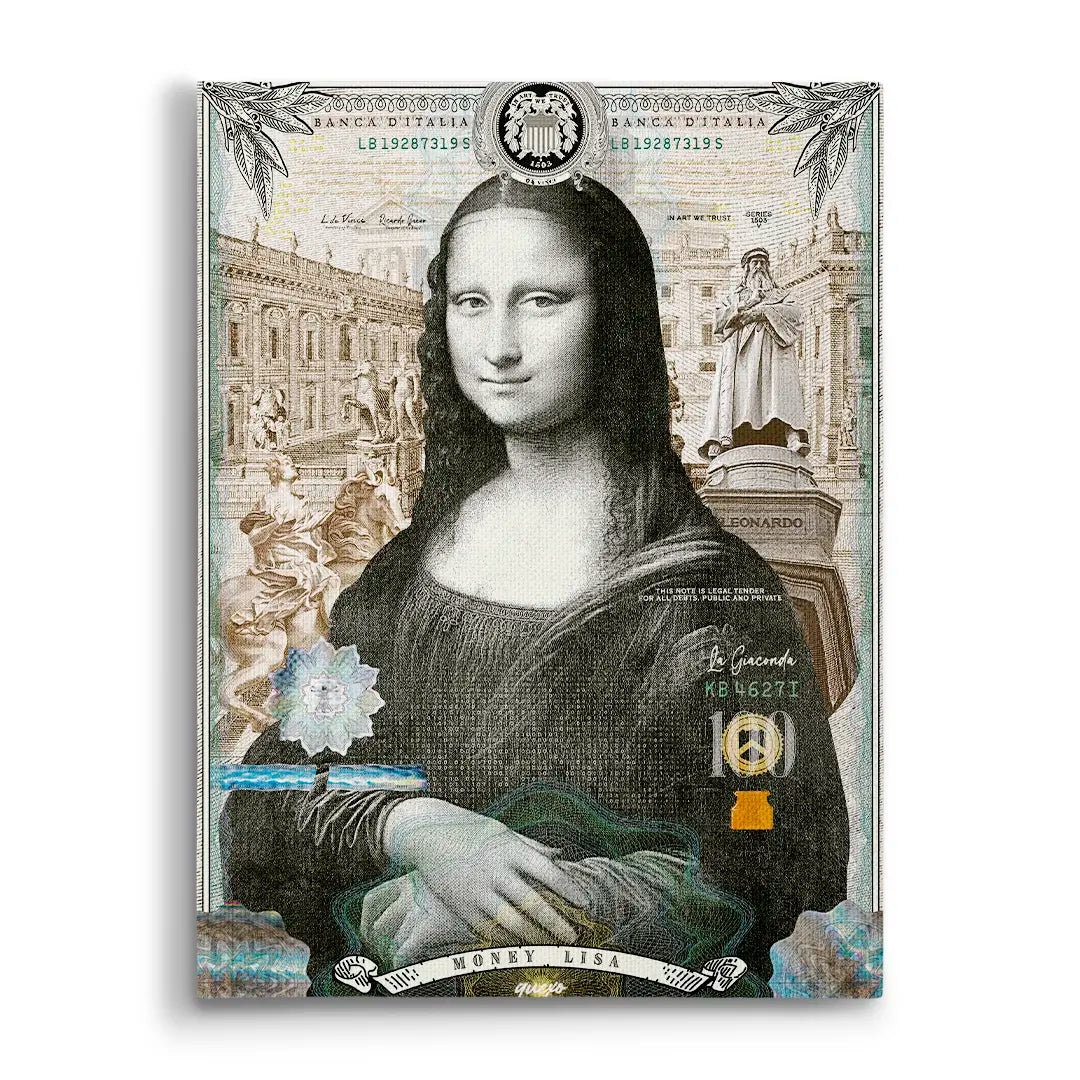 Money Lisa | Obraz