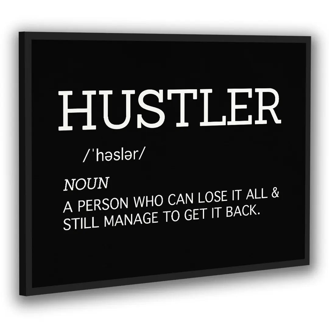 Hustler Definicja | Plakat