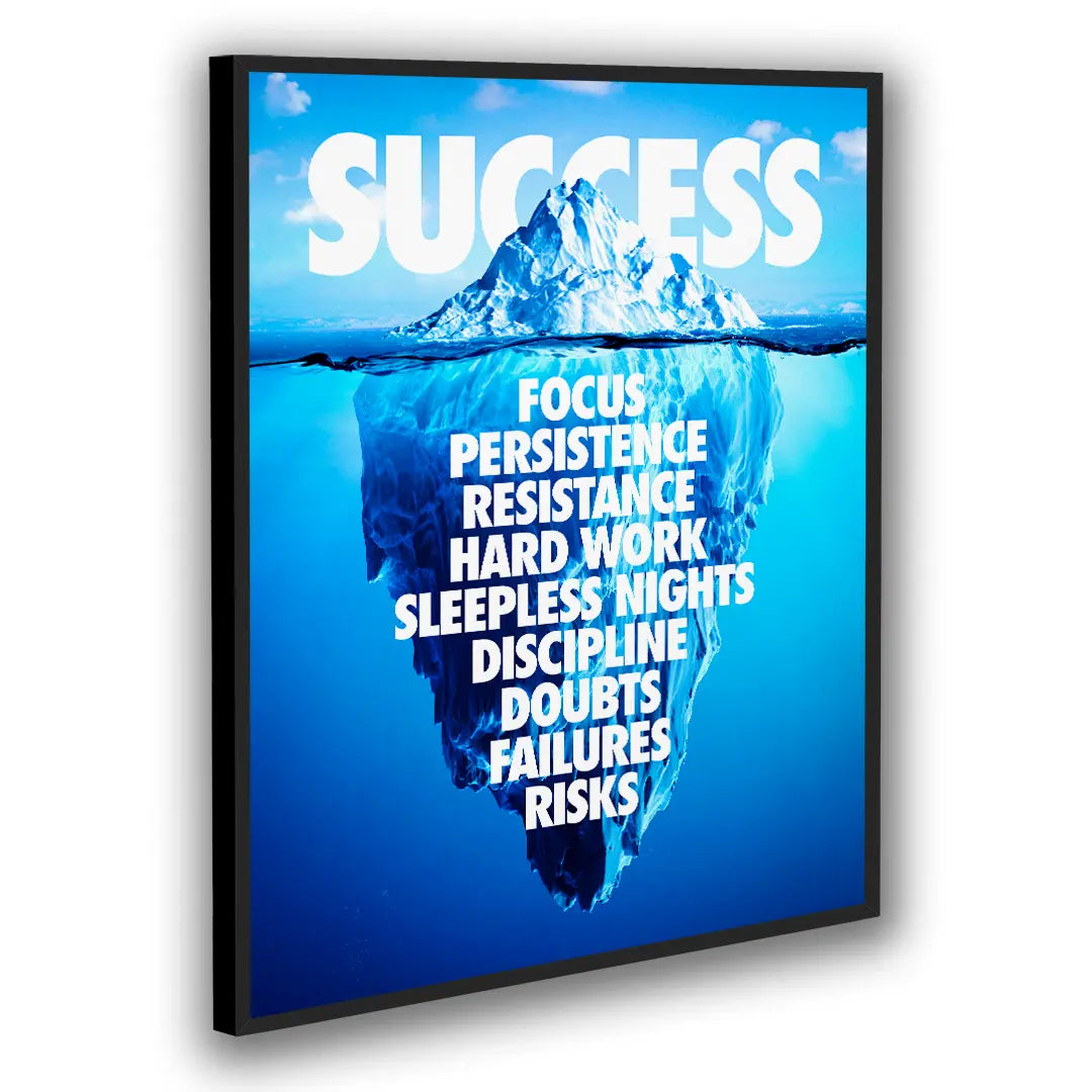 Success Iceberg | Plakat
