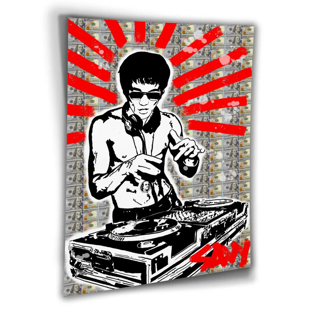 Bruce Lee DJ 2.0 | Plakat