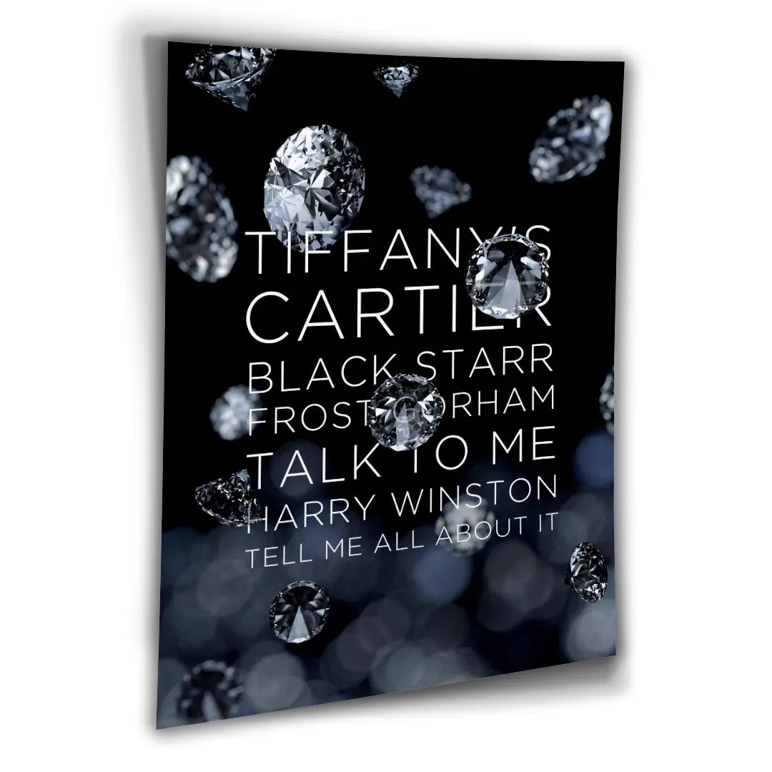 Diamonds Best Friend | Plakat