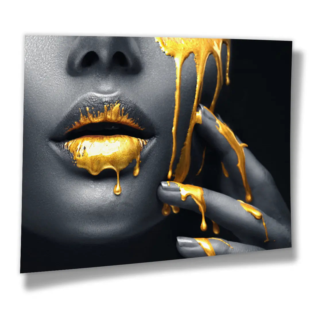 Golden Lips | Poster