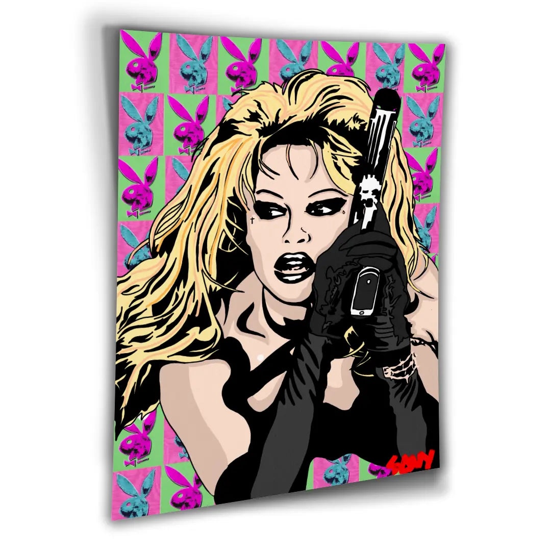 Pamela Barb Wire Playboy | Plakat