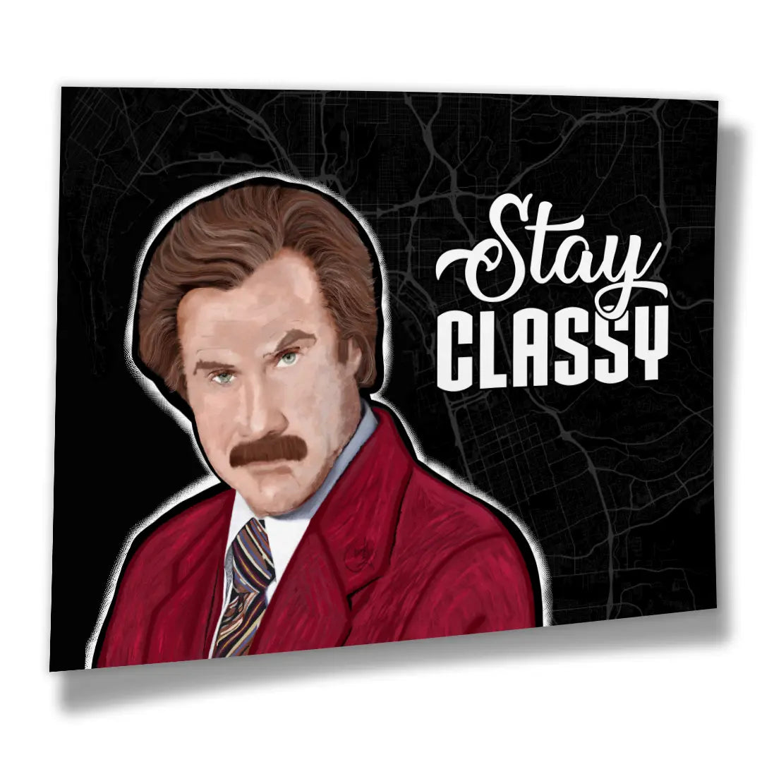 Ron Burgundy | Plakat