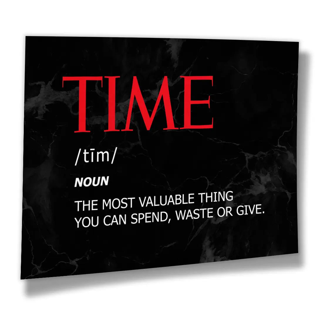 Time Definition | Poster