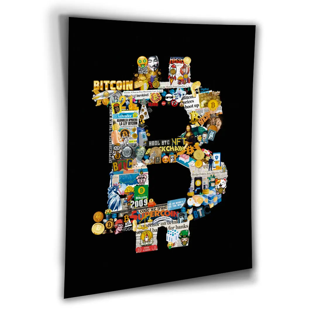 Bitcoin Symbol | Plakat