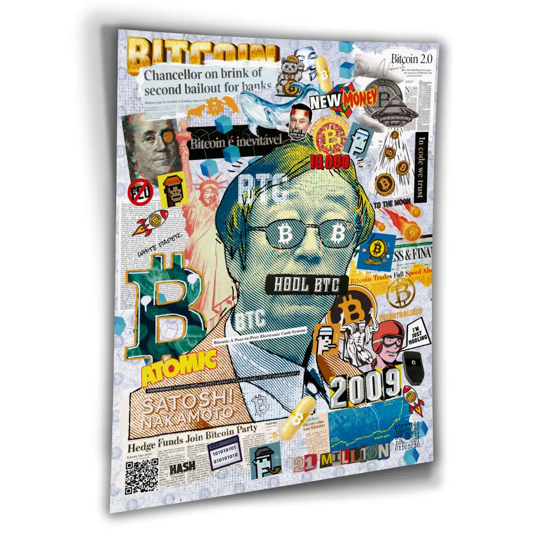 Bitcoin Satoshi | Plakat