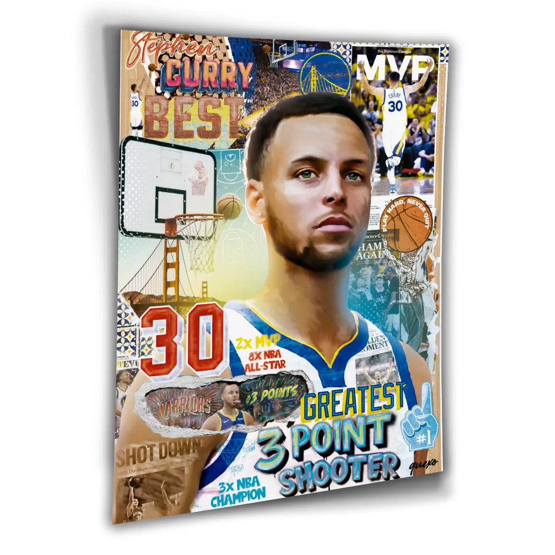 Curry NBA | Plakat