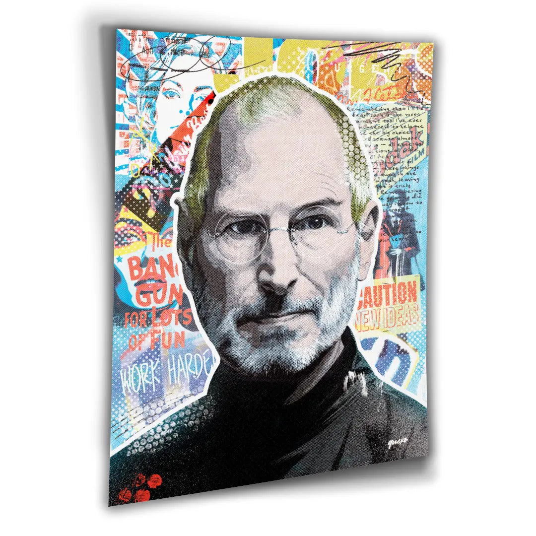 Steve Jobs: Work Harder | Plakat