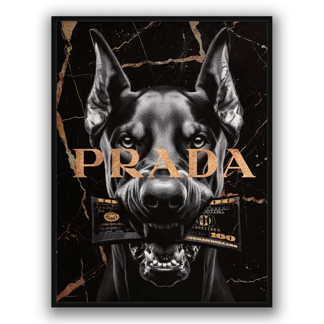 Luxury Doberman | Plakat