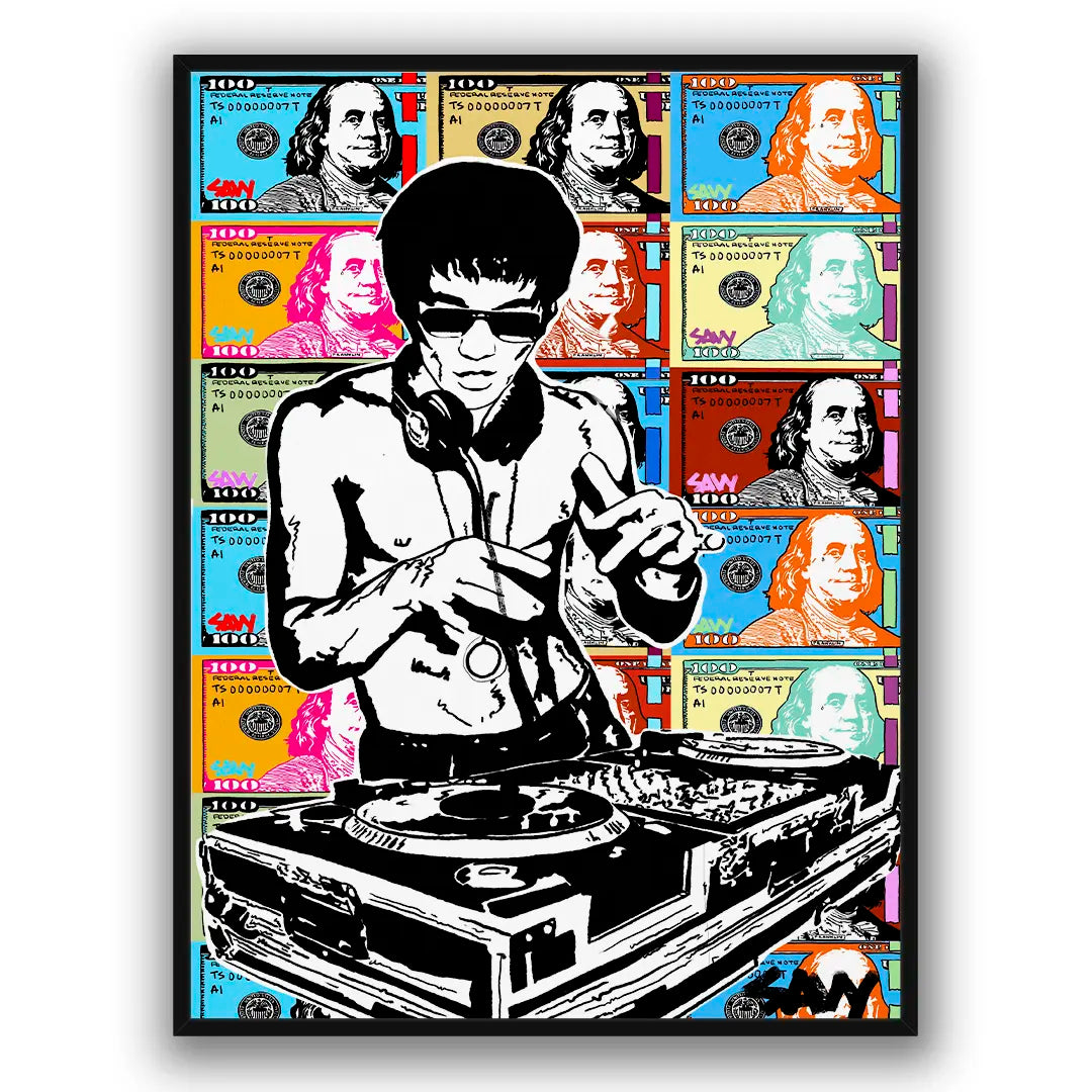 Bruce Lee DJ | Plakat